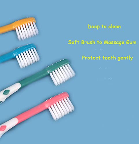 newrichbee 8 Packs Kids Toothbrush,Extra Soft Lovely Deer - Product Imagery