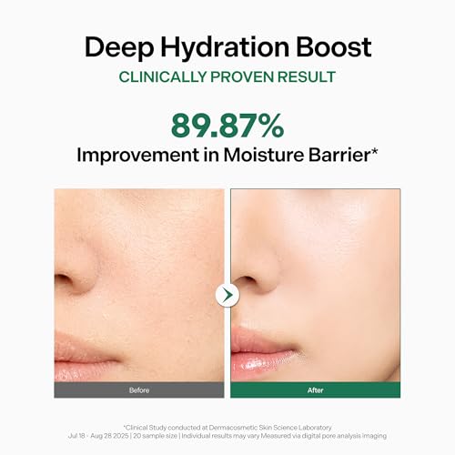 Hydrating Face Moisturizer for Dry & Sensitive Skin, K-Beauty - Product Imagery