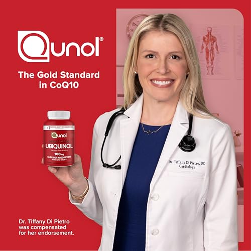 Qunol Mega Ubiquinol CoQ10 100mg, Superior Absorption, 100 - Product Imagery