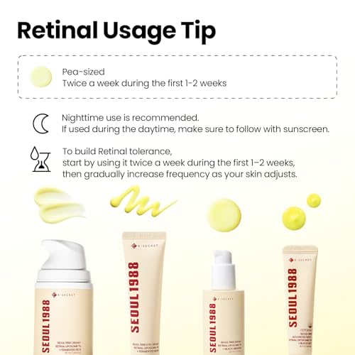 K-SECRET SEOUL1988 Retinal Cream for Gentle Daily Texture Care, - Product Imagery