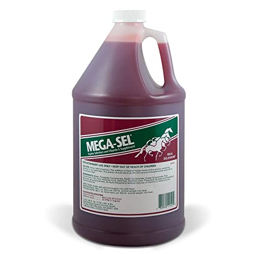 Mega-Sel Liquid Formula for Horses, 1 Gallon (128 Fl oz) - Product Imagery