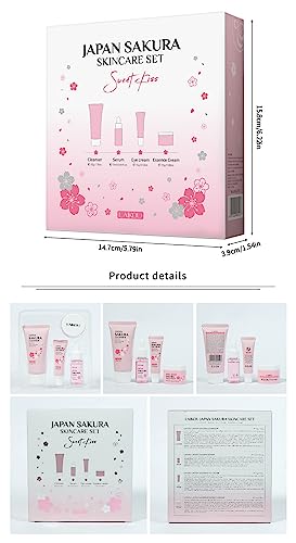 Skin Care Kit Korean Skincare Set for Teen Girls & Women, Travel - Product Imagery
