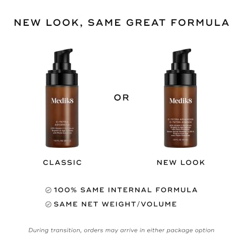 Medik8 C-Tetra Advanced Vitamin C Face Serum with Hyaluronic - Product Imagery