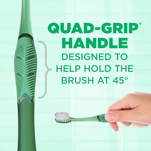 GUM Deep Clean Technique Soft Toothbrush, Compact Head, 1 Count - Product Imagery