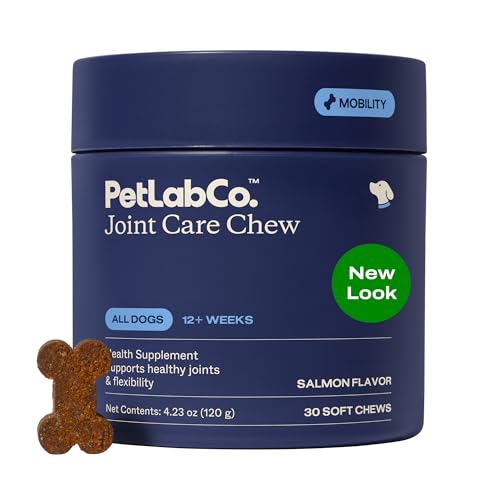 PetLab Co. Joint Care Chews for Dogs, 30 Soft Chews, Salmon - Product Imagery