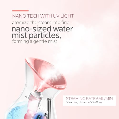 Colorfarm Facial Steamer Spa Kit with 17 Skin Care Tools for - Product Imagery
