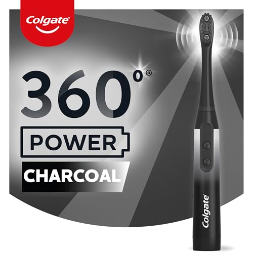 Colgate 360 Power Charcoal Battery Toothbrush - Product Imagery