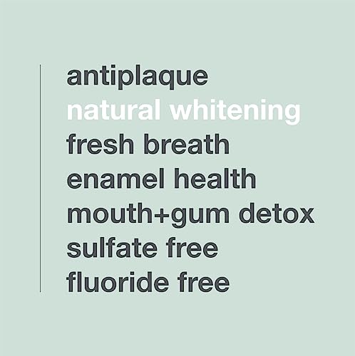Davids Fluoride Free Toothpaste Teeth Whitening SLS Free - Product Imagery