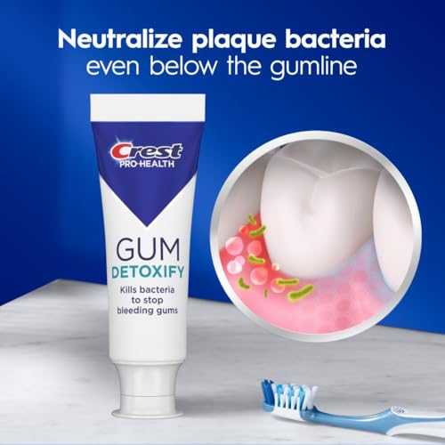 Crest Pro-Health Gum Detoxify Antibacterial Fluoride Toothpaste, - Product Imagery