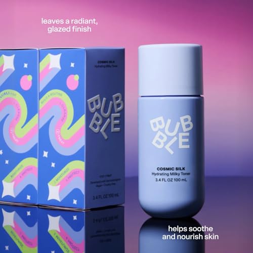 Bubble Skincare Cosmic Silk Hydrating Milky Toner for Dry Skin, - Product Imagery