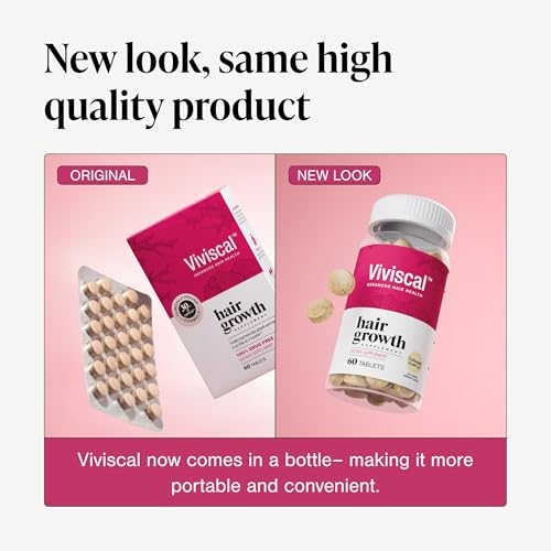 Viviscal Hair Growth Supplements for Women, 180 Tablets, 90-Day - Product Imagery
