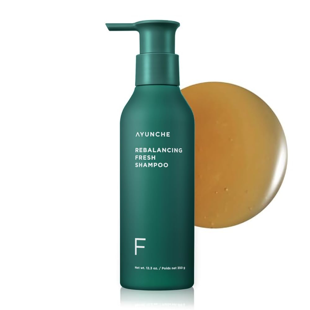 AYUNCHE Rebalancing Shampoo Fresh - Instant Cooling Korean Shmpoo, 11 fl.oz – product photo (Hair Regrowth Shampoos)