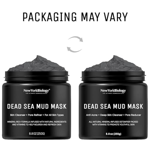 New York Biology Dead Sea Mud Mask for Face & Body - 8.8 oz - Product Imagery