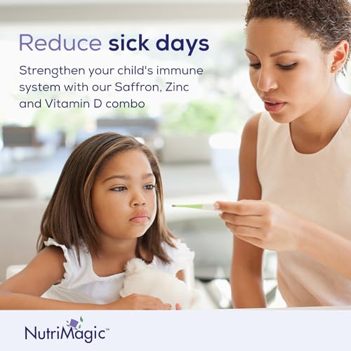 NutriMagic Kids Brain Booster+ 30mg Pure Saffron Extract Gummies - Product Imagery