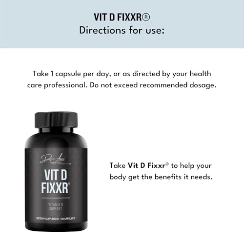VIT D by Dr. Amie | High Potency Vitamin D with K1, K2, and - Product Imagery