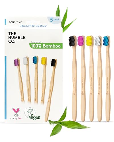 The Humble Co. Bamboo Toothbrushes, BPA Free, Ultra Soft - Product Imagery