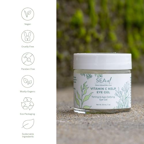Sea-el Vitamin C Kelp Eye Gel Toning & Age Defying Skincare for - Product Imagery