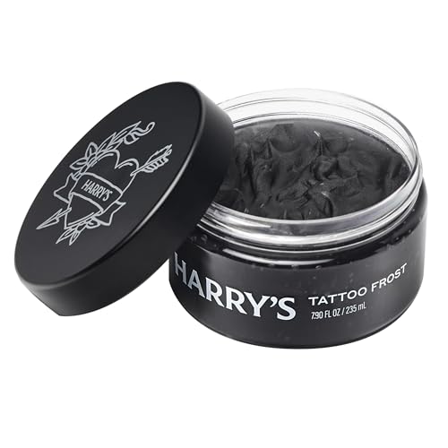 Harry's Harry’s Tattoo Frost: Tattoo Aftercare Gel for Hydration and Vibrancy – Unscented, 7.9 Fl Oz (Pack of 1)