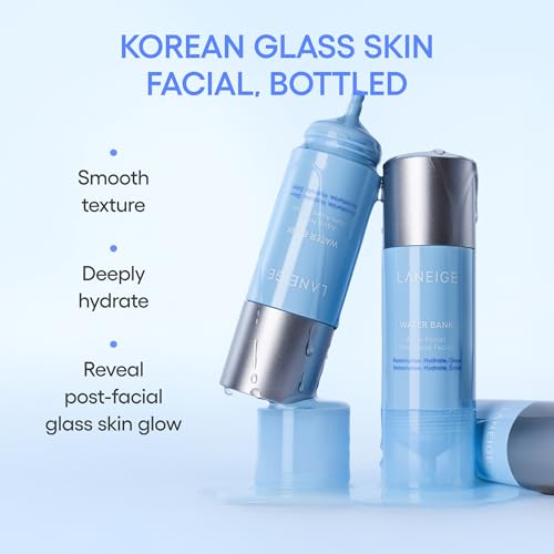 LANEIGE Water Bank Aqua Facial Serum | K-Beauty Exfoliating & - Product Imagery