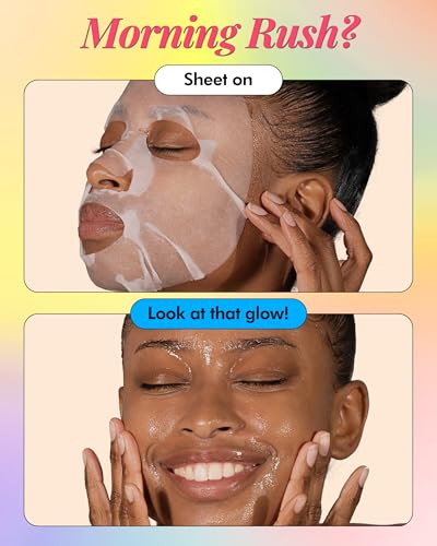 DERMAL 24 Combo Korean Essence Sheet Mask Variety Pack, Collagen - Product Imagery