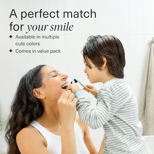Boka Classic Soft Bristle Manual Toothbrush - Activated Charcoal - Product Imagery
