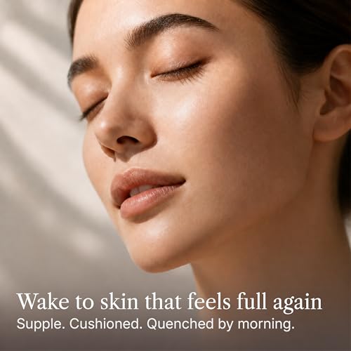 Overnight Face Mask, Hydrating Sleeping Mask for Dry Skin, Night - Product Imagery