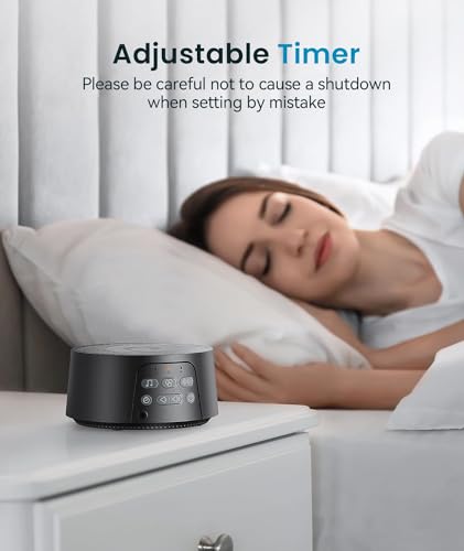 Dreamegg White Noise Machine, Sound Machine for Sleeping Baby, - Product Imagery