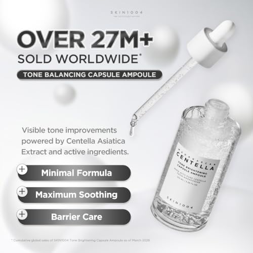 SKIN1004 Tone Balancing Capsule Ampoule, Niacinamide & Centella - Product Imagery