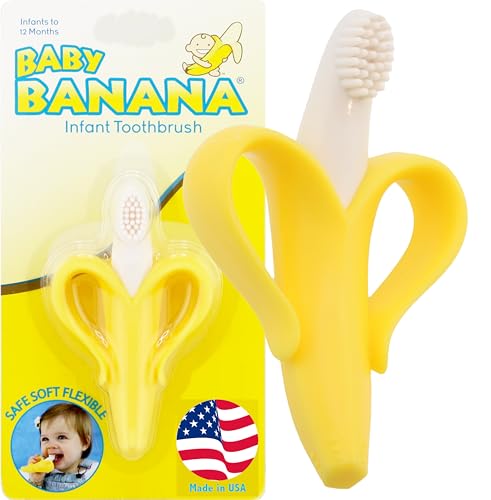 Baby Banana The Original, Banana Brush, Made in USA, Toddler - Product Imagery
