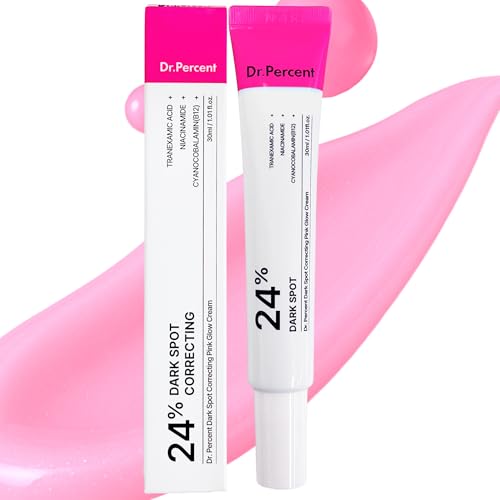 Dark Spot 24% Correcting Pink Glow Cream | Tranexamic Acid 6%, - Product Imagery