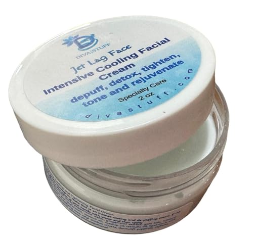 Diva Stuff Jet Lag Face Intensive Cooling Cream Clay Facial - Product Imagery