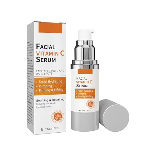 Facial Vitamin C Serum, 30ml, Firming & Lifting, Fades Dark - Product Imagery