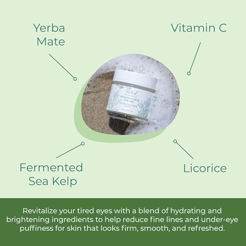 Sea-el Vitamin C Kelp Eye Gel Toning & Age Defying Skincare for - Product Imagery