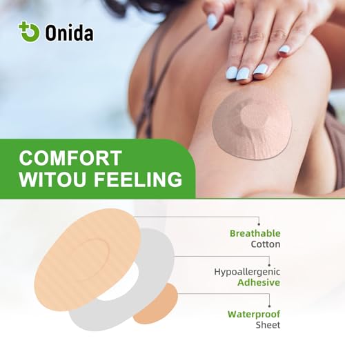 Onida Dexcom G7 Over Patches 20PCS Waterproof CGM Covers for G7 - Product Imagery