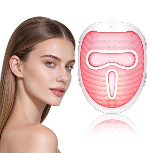 DPFACE SensGlow Red Light Mask, Sensitive Skin Improve Wrinkles, Fine Lines