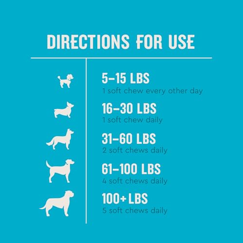 VetIQ Max Strength Hip & Joint Chews for Dogs, 90ct - Product Imagery