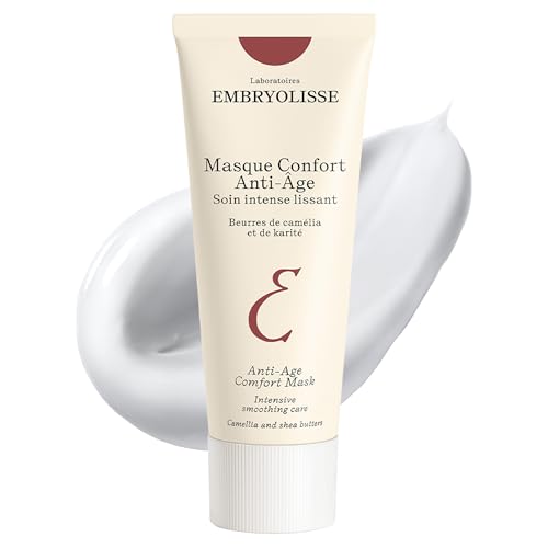 Embryolisse Anti-Age Comfort Mask, Hyaluronic Acid & Vitamin E Night Face Mask, Natural & Organic Anti Wrinkle Cream, Pa