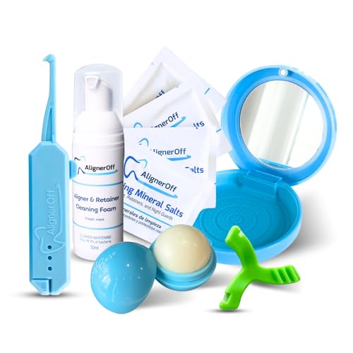 Dental Kits 6 Piece Oral Care Set with Aligner Removal Tool - AlignerOff Official Imagery - 1