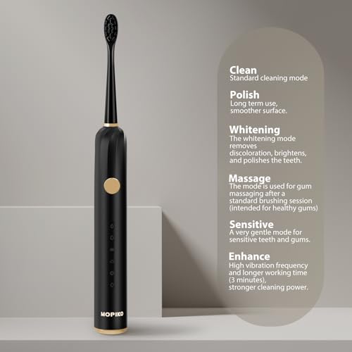Sonic Electric Toothbrush for Adults - Product Imagery