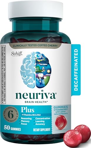 NEURIVA Plus Brain Supplements for Memory and Focus, Clinically - Product Imagery