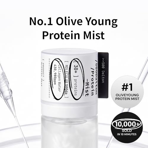 500 Dalton Protein Mist with 30 Collagen Peptides, 43% Collagen - Product Imagery
