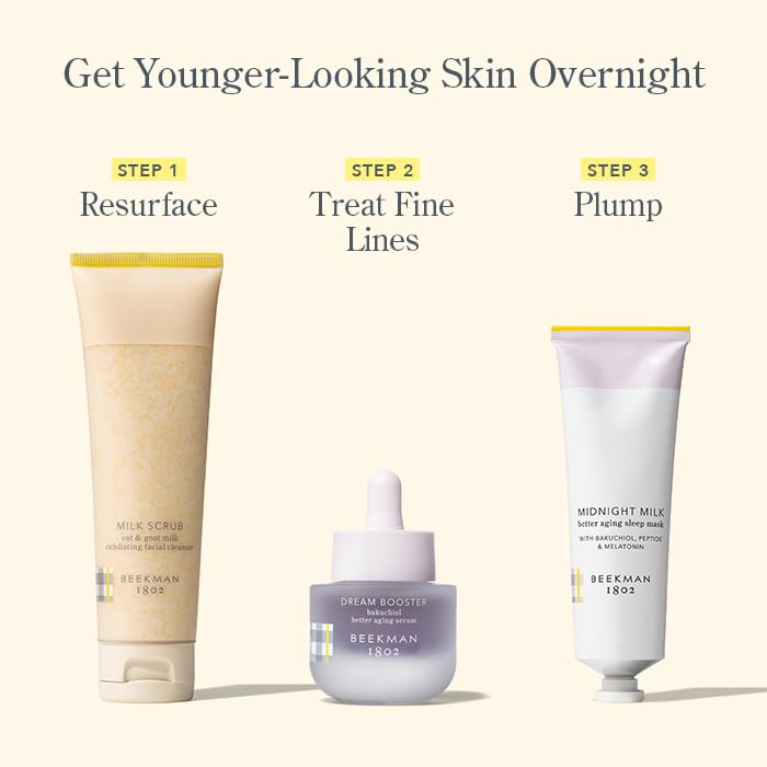 Beekman 1802 Dream Booster Bakuchiol Face Serum, 0.5 fl oz - Product Imagery