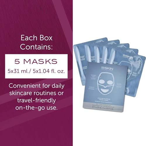 111SKIN Cryo De-Puffing Energy Facial Mask, Fragrance Free, Set - Product Imagery