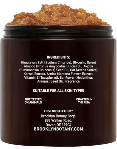 Brooklyn Botany Brown Sugar Body Scrub - Moisturizing and - Product Imagery