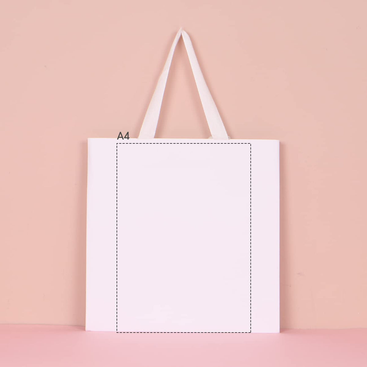PAPERIST 10pcs 11.8x9x11.8 (8) Square Large Size, White Wide-bottom Gift Bags, Sturdy Durable Paper Bags for Flower Lunc