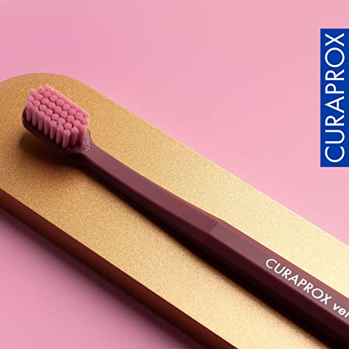 Curaprox CS 12460 Velvet Toothbrush, Random Color, Single Pack, - Product Imagery