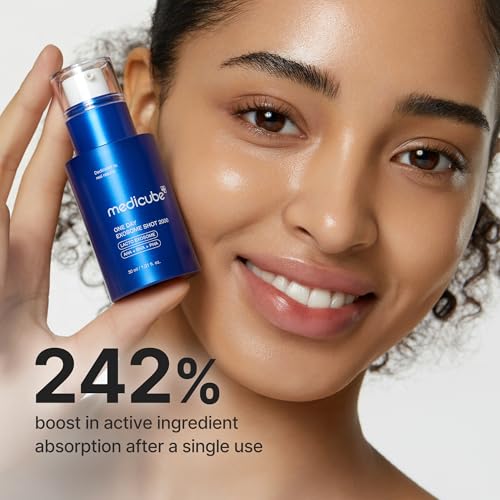 medicube Exosome Shot Zero 7,500 PPM Spicule Facial Serum - Product Imagery