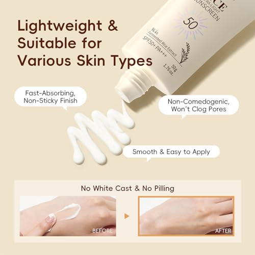 9PCS Rice Skincare Set for Women & Girls – Korean Skin Care Set - Product Imagery