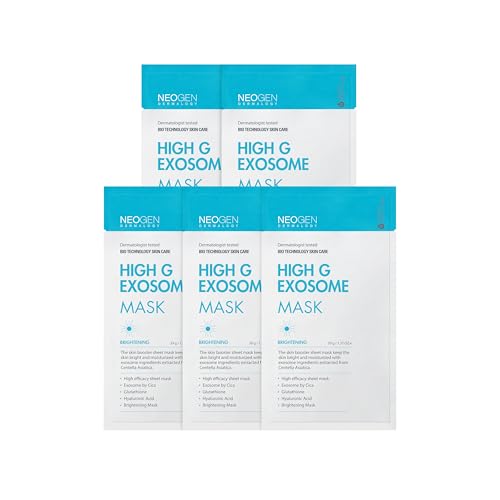[K-Beauty] NEOGEN DERMALOGY High G Exosome Mask Sheet (39g. 5 - Product Imagery