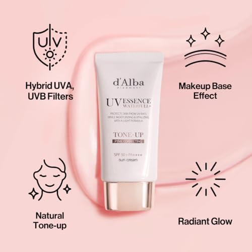 d'alba Piedmont Waterfull Tone-Up Sunscreen Serum (1.69 fl oz x - Product Imagery